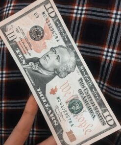 billetes de 10 dolares falsos