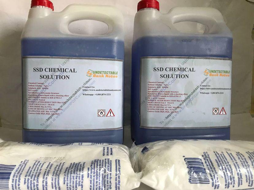 solución química SSD